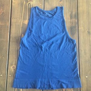 Athleta seamless tank honeycomb textured top Small